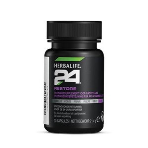 24 Restore - bevat Vitamine E en 200 mg. Vitamine C. (Vegetarisch)