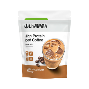 High Protein Iced Coffee - Keuze uit de smaken Latte Macchiato of Mokka (Vegetarisch)